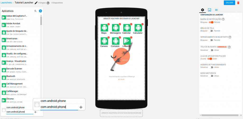 Tutorial launcher